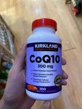  Viên uống hỗ trợ tim mạch Kirkland Signature Coq10 300 Mg 100 viên 