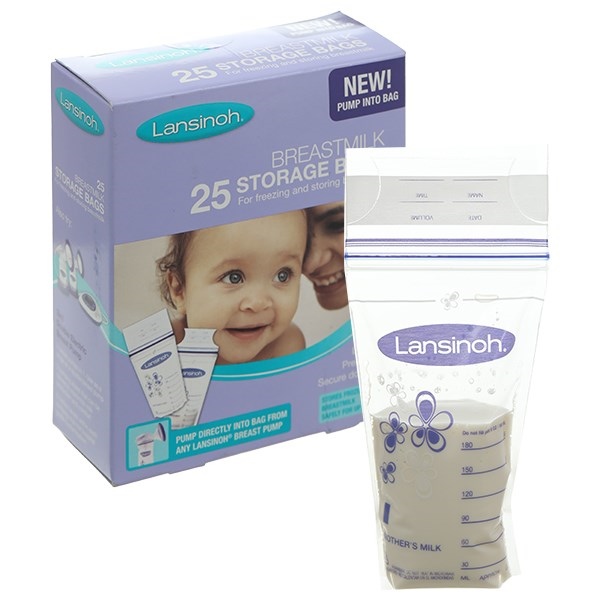  (SNL) Túi trữ sữa Lansinoh Breastmilk Storage Bags 25 cái 
