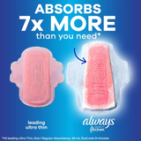  Băng Vệ Sinh Always Infinity Có Cánh Size 5 (22 Miếng) – Siêu Thấm Hút, Chống Tràn Ban Đêm 