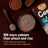  Bột Ăn Dặm Hữu Cơ Không Đường Cho Bé 6m+ Slurrp Farm Cereal  - Vị Mầm Hạt Ragi 200g (Hộp) 