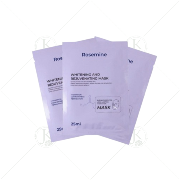 NK - Mặt nạ dưỡng da, làm trắng Rosemine Whitening and Rejuvenating Mask 25ml 
