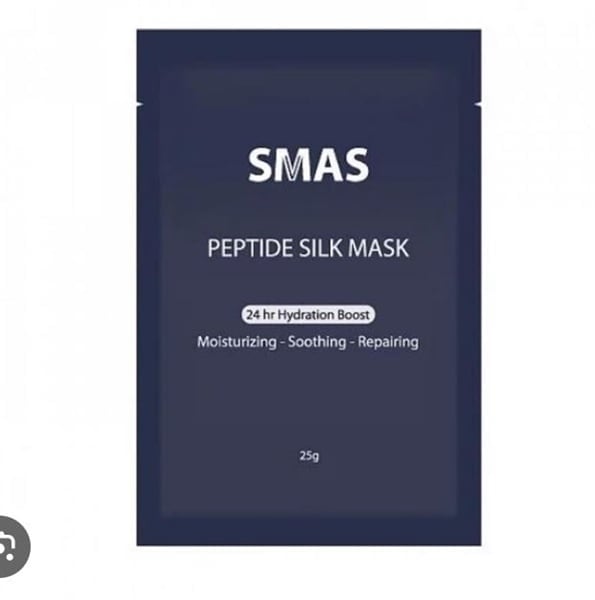  NK - Hộp 10 miếng mặt nạ dưỡng và phục hồi da Smas Peptide Silk Mask 