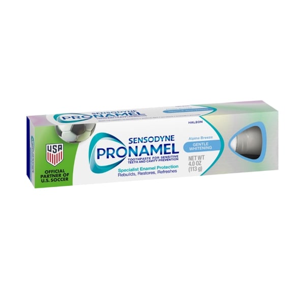  Kem đánh răng với tinh chất làm trắng Sensodyne Pronamel Gentle Whitening Toothpaste 4Oz 113g 