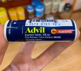 (S11/26) Viên uống giảm đau hạ sốt Advil Pain and Headache Reliever Ibuprofen 200mg Coated 10 viên 