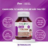  NK - Viên bổ sung Canxi cho bé Healthy Care Milk Calcium 60 viên 