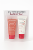  NK - Set bộ sản phẩm dùng thử Bioderma cho da nhạy cảm gồm gel rửa mặt 8ml + kem dưỡng ẩm 5ml 