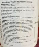  NK - Viên uống hỗ trợ tăng cường sức đề kháng và chống oxy hóa Codeage Liposomal Vitamin C 180 Viên 