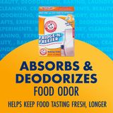  Bột khử mùi tủ lạnh Arm & Hammer Baking Soda Fridge-N-Freezer Pack, Odor Absorber 14Oz 396,8g 