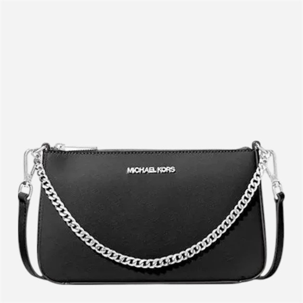  Túi Jet Set Medium Saffiano Leather Crossbody Bag Color BLACK 35S0STVU6L 