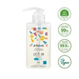  NK - Nước rửa bình sữa, rau củ quả và chén bát thuần chay đậm đặc Atono2 cho bé từ 0M+ không mùi dạng chai 480g 