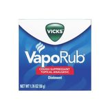  Dầu ấm ngực Vicks VapoRub Cough Suppressant Topical Analgesic Ointment 1.76 oz (50 g) 