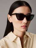  Kính Calvin Klein Dark Green Butterfly Ladies Sunglasses CK24505S 220 55 