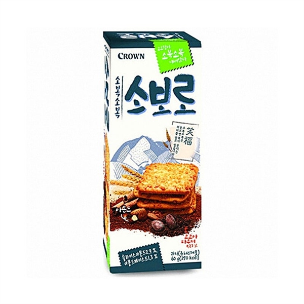  (S08/26) NK - Bánh quy giòn Crown Soboro 60g 