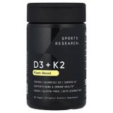 Viên uống Sports Research 10000iu D3 & Mk7 Vitamin K2 100mg 60 viên 