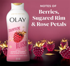  Sữa tắm Olay Holiday Edition Champagne Blush with Berries Sugared Rim & Rose Petals Scent 22Oz 650g 
