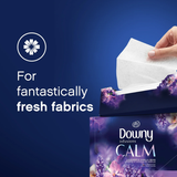  Giấy thơm quần áo Downy Infusions Calm Lavender and Vanilla Bean 65 tờ 