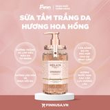  NK - Sữa tắm trắng da cánh hoa hồng Weilaiya Grand Rose Extracts Whitening Shower Gel 15.84Oz 450ml 