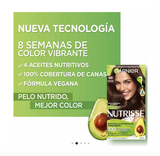  Thuốc nhuộm tóc Garnier Nutrisse 50 Castaña – Mascarilla Nutricolor Permanente 