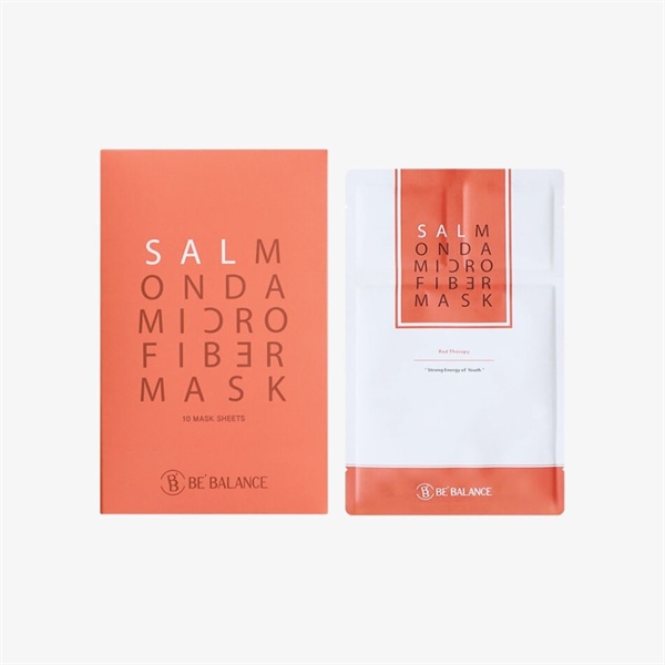  NK -Mặt nạ phục hồi chống lão hóa vải vi sợi Be’Balance Salmon Da Micro Fiber Mask 30g 