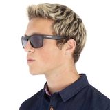  Kính Calvin Klein Grey Rectangular Men's Sunglasses CK19539S 001 59 