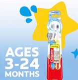  Set 2 bàn chải Colgate My First Baby and Toddler Toothbrush Extra Soft 
