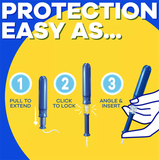  Băng vệ sinh Tampax Compact Multipack Tampons Super/Super Plus 30 miếng 