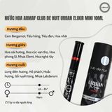  NK - Nước hoa Armaf Men's Club De Nuit Urban Elixir EDP Spray 0.34Oz 10ml 