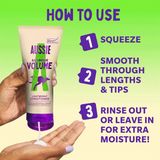  NK - Dầu xả Aussie Aussome Volume 200ml 