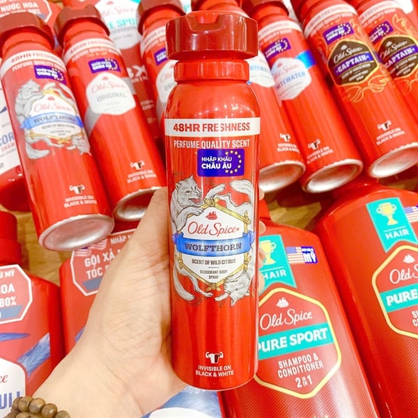 CTY - Xịt khử mùi Old Spice Wolfthorn 150ml