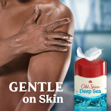  Sáp Khử Mùi & Giảm Tiết Mồ hôi Old Spice Deep Sea Anti-Perspirant/Deodorant Scent Of Ocean Waves + Kelp 73g (Có Tem Phụ) 