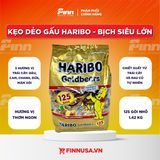  NK - Kẹo dẻo trái cây Haribo Goldbears 125 gói 50Oz 1.42kg 
