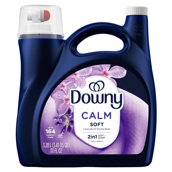  Nước xả vải hương oải hương và vani Downy Calm Soft Lavender & Vanilla Bean 111Oz 3.28L 
