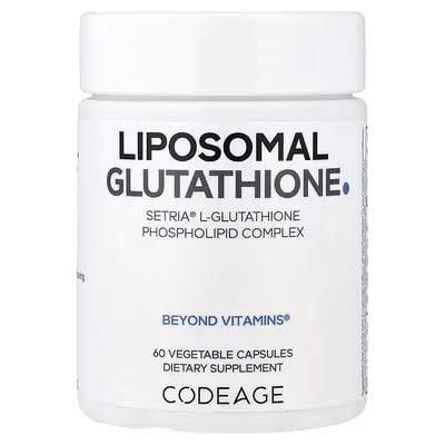  NK - Viên uống giúp trắng sáng da, mờ nám CodeAge Liposomal Glutathione 60 viên 