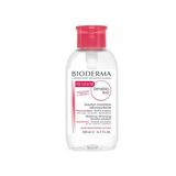  ( Nắp nhấn hồng) Nước tẩy trang dịu nhẹ Bioderma Sensibio H2O With Pump 16.7Oz 500ml 