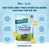  Hạt chia Carrington Farms Organic Chia Seeds, Gluten Free 14Oz 397g 