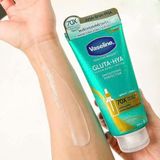  (Thái) Kem dưỡng ẩm, làm sáng và đều màu da Vaseline Healthy Bright Gluta-Hya Serum Burst Lotion Smoothing Perfector 290ml. 