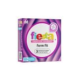  NK - Combo 3 chiếc bao cao su Fiesta Imported Condoms Form Fit 