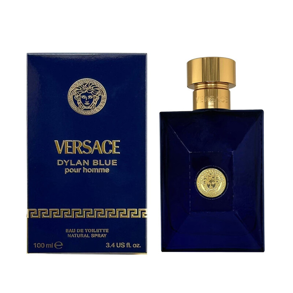  NK - Nước hoa nam Versace Dylan Blue Pour Homme Dylan Blue EDT Natural Spray 3.4Oz 100ml 