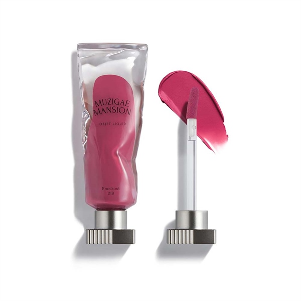  NK - Son Kem Muzigae Mansion Objet Liquid Thuần Chay màu 018 Knockout 6ml 