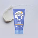  (Úc) Dầu bôi ấm ngực cho bé Organic Little Innoscents Baby Vapour Balm 75ml 