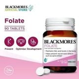  (Úc) Viên uống bổ sung Axit Folate Blackmores 90 viên 