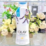  NK - Sữa tắm Olay Fresh Outlast – Birch Water & Lavender 24HR Fresh Vibes Body Wash 650mL 22Oz 