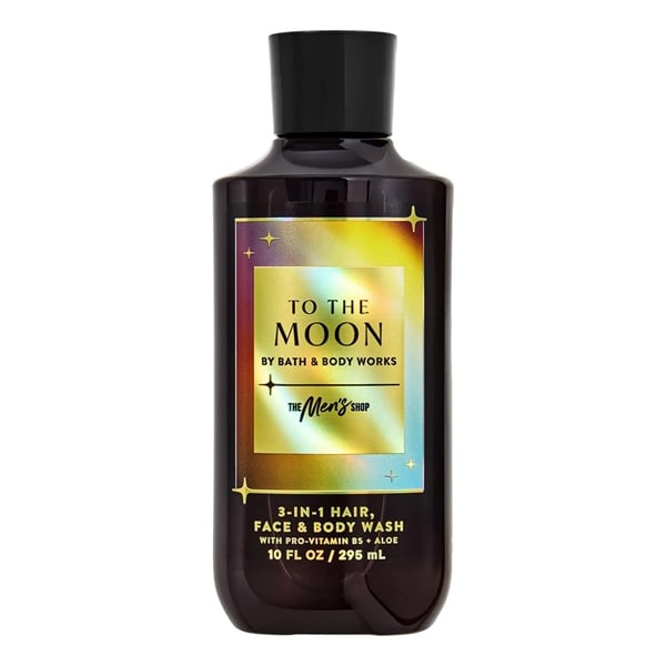 Gel tắm cho nam BBW To The Moon 3-in-1 Hair, Face and Body 10Oz 295ml 