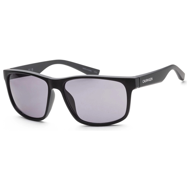  Kính Calvin Klein Grey Rectangular Men's Sunglasses CK19539S 001 59 