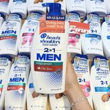  NK - Dầu gội xả Head & Shoulders Men 2-in-1 Pure Sport with Old Spice Dandruff Shampoo + Conditioner 28.2oz 835ml 