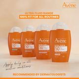  Kem chống nắng quang phổ rộng Avène Solar Ultra Fluid SPF50 UVB UVA Blue Light 50ml 