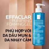  NK - Gel Rửa mặt cho da dầu, nhạy cảm La Roche Posay 400ml 