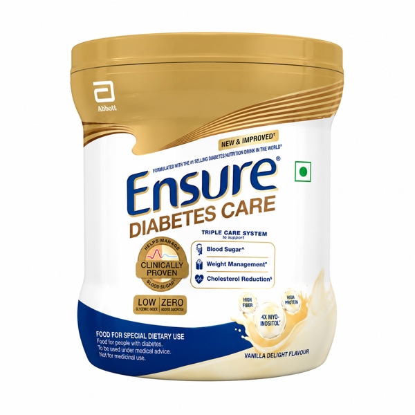 Sữa cho người tiểu đường hương Vanilla Ensure Diabetes Care 375g 