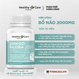  CTY - Viên uống bổ não Healthy Care Ginkgo Biloba 2000mg 110 viên 