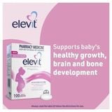  (Úc) Viên uống bổ sung vitamin cho mẹ bầu Elevit Pre-conception & Pregnancy Vitamins & Minerals 100 viên 